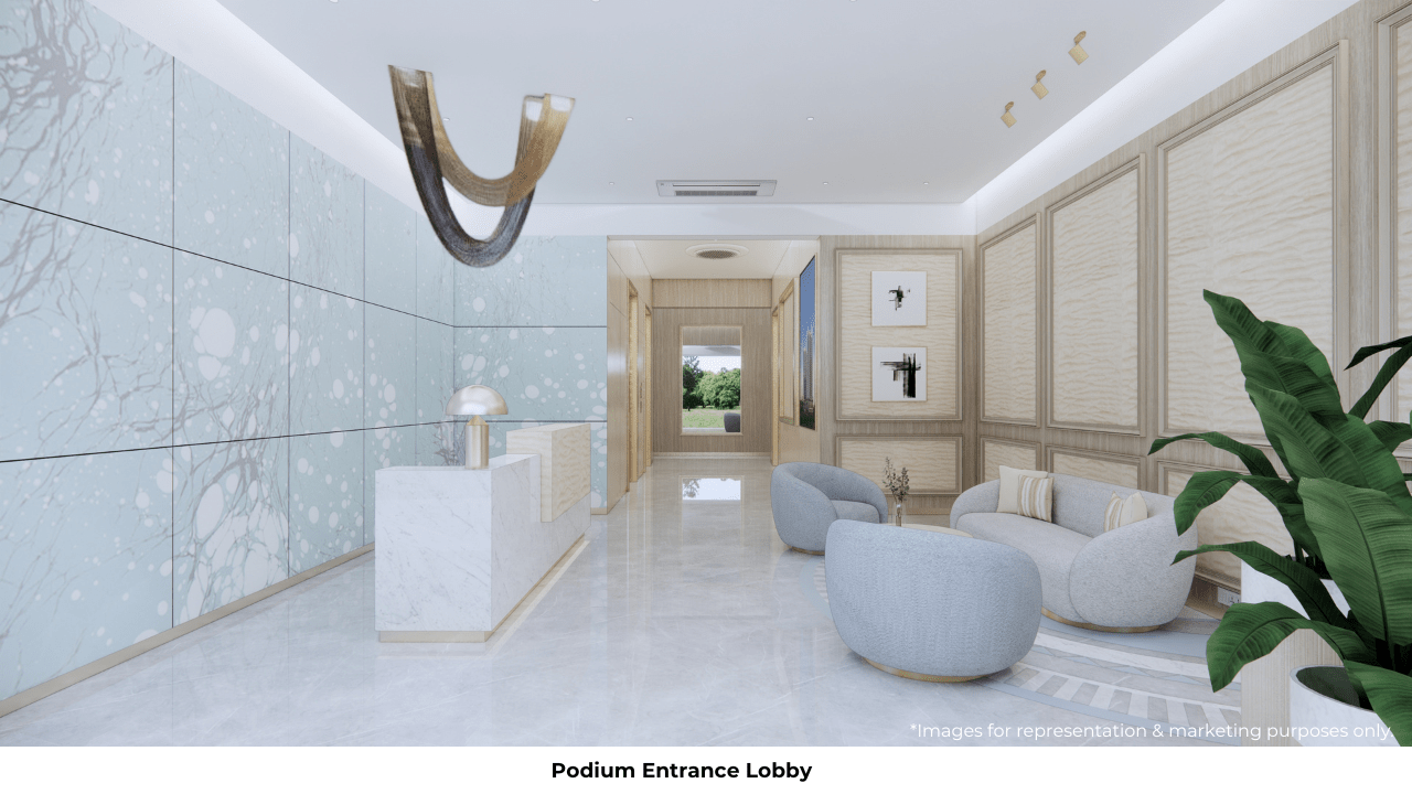 podium entrance level